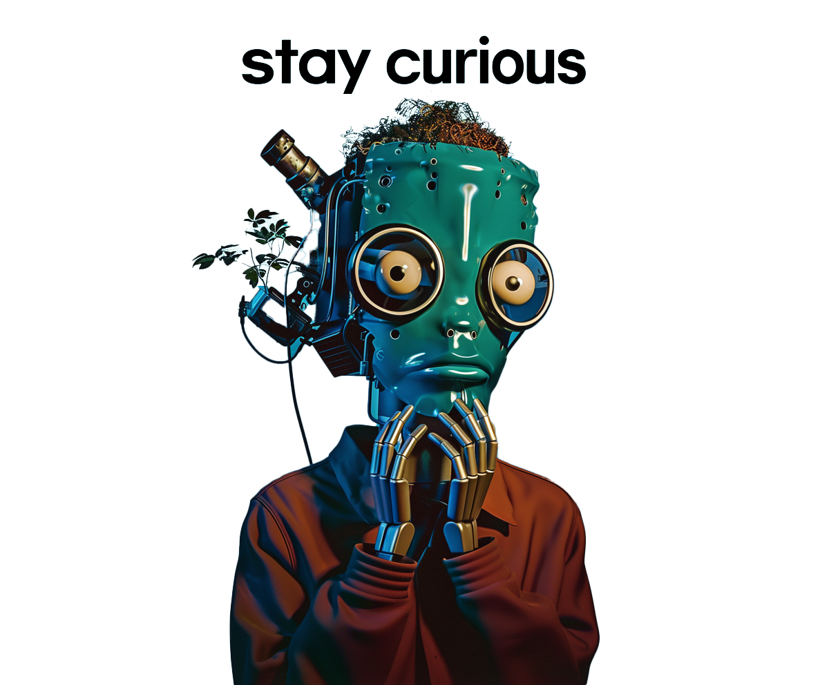 Robot mascot